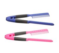 Ipetboom 2pièces Peigne Lissant Pour Cheveux Lot De Peignes Forme De v Portables Brosses à Cheveux Pour Coiffure