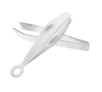 Ipetboom 2pièces Pince à Épiler pour Arêtes de Poisson Poils Oie Porc Lot de Ustensiles de Cuisine Durables et Pratiques