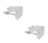 Ipetboom 2pièces Pince De Support Acrylique Transparent Pour Aquarium Clip Multifonction Pour Tuyaux De Filtration Et Sortie Eau Pour Établir Un Système De Raccordement Sécurisé Votre