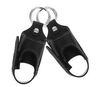 Ipetboom 2pièces Pochette De Transport Pour Bouteille Spray Avec Sangle Pu Étui Pratique Pour Randonnée Et Pique-niques De Rangement Compacte