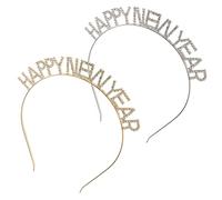 Ipetboom 2pièces Serre-tête Paillette Pour Nouvel An Décorations De Cheveux Délicates Serre-tête De Fête Pour Femme