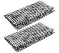 Ipetboom 2pièces Serviette de Douche Exfoliante pour Dos Lingette Lavable pour Hommes et Femmes Nettoie en Profondeur et Offre une Expérience Douce