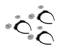 Ipetboom 2pièces -têtes Forme De Toile Araignée Créatifs Pour Halloween Accessoires De Cheveux Pour Garçon Fille Et Adultes