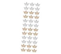 Ipetboom 3 Ensembles Broche Couronne Goupille Broche Broche Esthétique De La Broche Épingle À Couronne Épingle À Poitrine Couronne Épinglette Femme Broche Décorative Alliage 12 Pièces * 3
