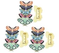 Ipetboom 3 Ensembles Broches Émail Colorées Ensemble De Épingles Métalliques Rétro Pour Vêtements Et Sacs À Accessoires Élégants 5 Pièces * 3