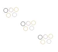 Ipetboom 3 Ensembles Des Boucles D'oreilles Boucle D'oreille Cerceaux De Nez Bijoux Piercing Anneaux De Nez Cerceaux Bijoux De Perçage Au Nez Bijoux De Nez Acier Inoxydable 5 Pièces * 3