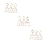 Ipetboom 3 ensembles Fournitures Et Accessoires Pour Médecins Pendentif Stéthoscope Pendentif Collier Infirmière Breloques Pour Fabrication De Bijoux Breloque Infirmière 10 pièces * 3
