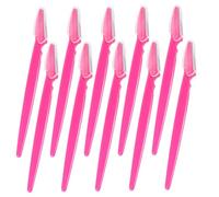 Ipetboom 3 Ensembles Modeleur De Sourcils Tondeuse À Sourcils Portable Outil De Rasage Dermaplaning Eyebrow Razor Rasoir Sourcils Couteau À Sourcils Rasoir À Sourcils Rosy 10 Pièces * 3
