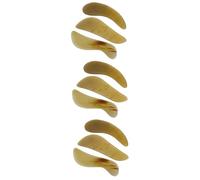 Ipetboom 3 Ensembles Panneau De Grattage De Corne De Yak Soin Du Visage Corps Grattoir De Massage Outils De Massage Outil Visage Guasha Corne Jaune 3 Pièces * 3