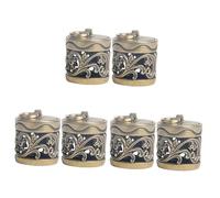 Ipetboom 3 Ensembles Pendentif Aroma Cuivre Creux Pour Décoration De Sac Accessoire Parfumé Portable Et Élégant 2 Pièces * 3