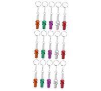 Ipetboom 3 Ensembles Porte-clés Bougie Porte-clés Led Keys Clés De Voiture Décor De Porte-clés Led Porte-clés Lumière Porte-clés Sympas Alliage D'aluminium 5 Pièces * 3