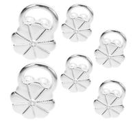 Ipetboom 3 Paires Aide aux clous d'oreilles découvertes de boucles d'oreilles poteaux de boucles d'oreilles boucles d'oreilles fermant à clé fermoir de boucle d'oreille cuivre