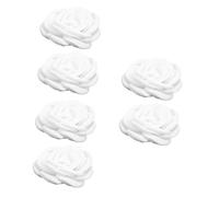 Ipetboom 3 Paires Clips de Chaussures Tissu Camélia Fleur Décorative Diy pour Embellissement de Chaussures Durable et Facile à Installer pour Fêtes et Photos de