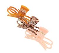 Ipetboom 3 Pièces Arc En Épingle à Cheveux Pinces à Cheveux Femmes Clips De Griffe De Cheveux Pinces à Cheveux Pour Femmes Pince à Cheveux Griffes De Cheveux D'arc Mariage Acide Acétique