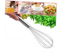 Ipetboom 3 pièces Ballon Acier Inoxydable Résistant Rouille Ustensile de Cuisine pour Battre Fouetter et Mélanger avec Crochet de Suspension