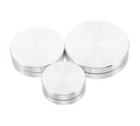 Ipetboom 3 Pièces Cake Decorating Turntable With Aluminum Alloy Double Layer Swivel Bearings Stable Rotating Base For Heavy Cakes And Food Display
