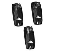 Ipetboom 3 Pièces Couverture de protection du contrôleur manette housse de protection pour couverture de contrôleur de Unité centrale Noir