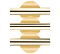 Ipetboom 3 Pièces Jardinière Murale en Métal Vase Mural Suspendu Pot De Fleurs Vintage pour Intérieur Décoration Murale Facile à Fixer pour Plantes Et Fleurs