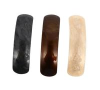 Ipetboom 3 pièces Lot de Pinces à Cheveux Rétro Acrylique Barrettes Automatiques Légères et Durables Accessoires Cheveux Femme Élégants pour Maintien Antidérapant