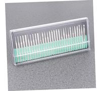Ipetboom 30 pièces Fraises Diamantées de Précision pour Meulage Fin Compatibles Outils Multifonctions Légères et pour Bois Jade Céramique Verre et Semi Précieuses