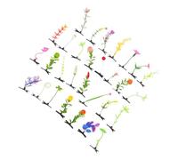 Ipetboom 30 Pièces Hair Clips Set Lightweight Simulation Fruit And Plant Hairpins Little Grass Barrette Decorative Flower Hair Accessories For Women Party Cosplay