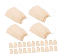 Ipetboom 300 pièces Sachets Filtre à Thé Vides avec Cordon de Serrage Sacs Filtrants Jetables pour Infusion de Thé et Café Pratique et Filtre Maille Fine Usage Polyvalent