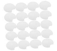 Ipetboom 300pièces Disques Ronds Non Tissés Pour Dissolvant Vernis à Ongles Lingettes Démaquillantes Réutilisables Exfoliants Visage