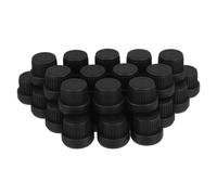 Ipetboom 30pièces Bouchon De Bouteille Compte-gouttes Avec Couvercle De Distributeur Pour Bouteilles Huiles Essentielles Et Remplacement De Bouchon De Flacon Compte-gouttes