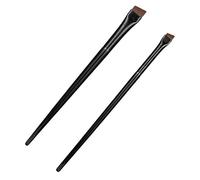 Ipetboom 3ensembles Pinceau à Eyeliner Anglé Ultra Fin De Pinceaux Maquillage Précis Pour Sourcils Et Yeux Brosse Portable Pour Détails Et Finitions Pinceaux Doux Et Flexibles Avec