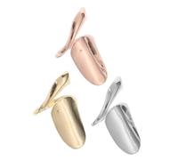 Ipetboom 3pièces Bagues Pour Ongles Alliage Pour Femmes Pour Fêtes Et Déguisements Ajoutant Charme Et Individualité Aux Doigts