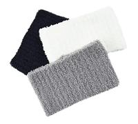 Ipetboom 3pièces Bandeaux Larges Tricot Pour Femmes Chaleur Douce Et Confort Accessoires Hiver Pour Tour De Cou Et Oreilles Élastiques Durables Et Décoratifs