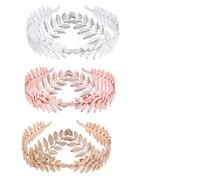 Ipetboom 3pièces De Mariée Élégantes Accessoires Capillaires Bandeaux De Mariage Et Cosplay