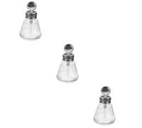 Ipetboom 3pièces Flacon Distributeur Pour Démaquillant Et Vernis à Ongles Bouteille à Pousse Pratique Et Refillable Avec Protection Anti-fuite