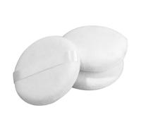 Ipetboom 3pièces Houppette Pour Mélanger Coton Éponge à Mélanger Pour Corps Doux Pour Visage Lavable Et Portable