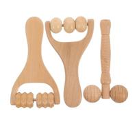 Ipetboom 3Pièces Masseur Épaule Ergonomique Outils de Massage pour Soulagement Tensions Musculaires