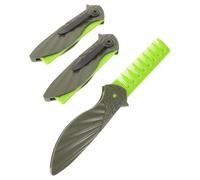 Ipetboom 3pièces Peigne à Barbe Dents Larges pour Cheveux Bouclés Peigne de Voyage Portable et Multifonctionnel pour Hommes