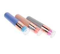 Ipetboom 3pièces Pinceaux à Ongles Silicone Dégradés Réutilisables Pour Nail Art Vernis Gel Et Applicateur Chromé Outil Pour Manucure Diy
