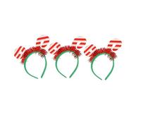 Ipetboom 3pièces Serre-têtes Décoratifs pour Cheveux Style Cosplay avec Bandeau de Noël Accessoires pour Garçon Fille Jolis Accessoires pour Cheveux