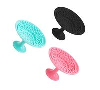 Ipetboom 3pièces Tapis De Nettoyage Pour Pinceaux De Maquillage Tampon De Nettoyage Pour Pinceaux Gobelet De Rinçage Pour