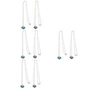 Ipetboom 4 Ensembles Colliers Assortis Pour Couples Colliers À Pendentif Pour Mères À Cadenas Pour Femmes Pour Maman Pour Maman Collier Chaîne 2 pièces * 4