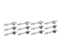 Ipetboom 4 Ensembles Pince À Cravate Accessoires De Costume Pour Hommes Épingle À Cravate Scintillantes Pour Occasions Professionnelles Et Festives 3 Pièces * 4