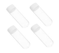 Ipetboom 4 Pièces Brosse à Dents tête Manchon de Protection tête de Brosse à Dents Portable Petite Mallette Multi-Usage Support de Brosse à Dents en Plastique Petit Cas Transparent