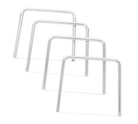 Ipetboom 4 Pièces Coupe-fromage et Coupe-beurre Acier Inoxydable Trancheuse Rapide Multifonction pour Foie Gras Fromage Beurre Saucisses Tofu et Viande Outil de Découpe Portable