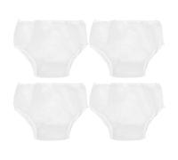 Ipetboom 4 Pièces Couvre-couches Imperméables Lavables pour Adultes Lot de Culottes de Protection Anti-fuites Réutilisables pour Homme et Femme Sous-vêtements Absorbants et Respirants pour