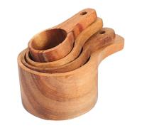 Ipetboom 4 Pièces Cuillère à Mesurer Ensemble de Cuillères Précises pour Farine Café Thé et Outils Indispensables de Cuisine Construction Solide et Pratique