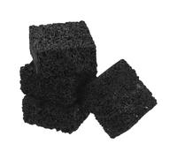 Ipetboom 4 Pièces Diffuseur D'huiles Essentielles en Pierre Volcanique Noire 4 Pcs Pierre D'aromathérapie pour Voiture et Maison, Ornement Naturel Irrégulier pour Diffusion Passive,