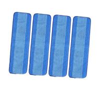 Ipetboom 4 pièces Lingettes Lavables de Remplacement pour Balai Compatible avec Bona pour Nettoyage des Sols Carrelage