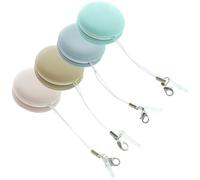 Ipetboom 4 pièces Lingettes Nettoyantes pour Lentilles et Écrans Chiffons Doux Multi-usage pour Lunettes Écrans Mobiles Appareils Électroniques Couleurs Délicates Rose Bleu Vert