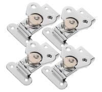 Ipetboom 4 pièces Loquet Acier Inoxydable pour Installation Surface Loquet Robuste pour Caisses et