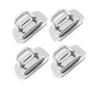 Ipetboom 4 pièces Plaque Ancrage Antivol pour Ordinateur Portable Base de Sécurité Stable Compatible Multi-Marques Accessoire Bureau pour Serrure Câble Clé ou Combinaison Kit